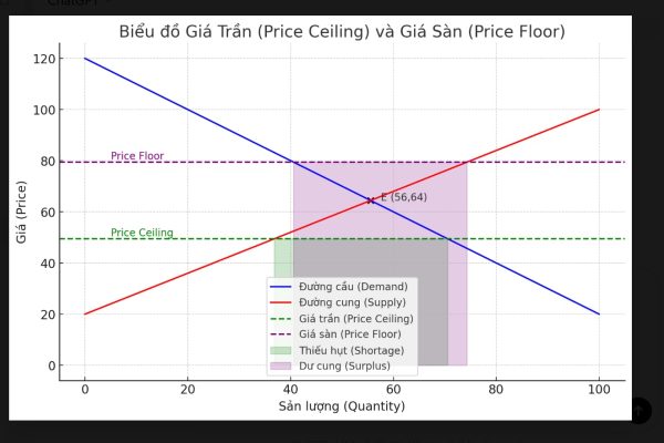 giá trần và giá sàn 1